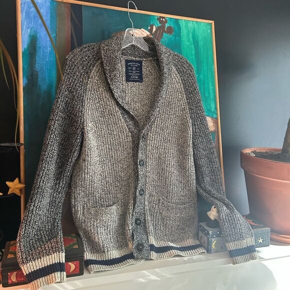 American Eagle Outfitters Gray Cabin Cardigan Size Small - Picture 13 of 16